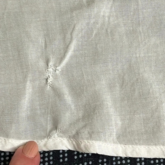 Prana Nari Halter Keyhole Sleeveless Hi Lo Midi Dress in Mist - Picture 15 of 17